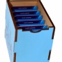 LashBox Для Ресниц Cilia [BLUE] (Лэшбокс С 5 Планшетками)