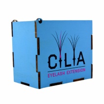 LashBox Для Ресниц Cilia [BLUE] (Лэшбокс С 5 Планшетками)
