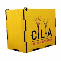 LashBox Для Ресниц Cilia [GOLD] (Лэшбокс С 5 Планшетками)