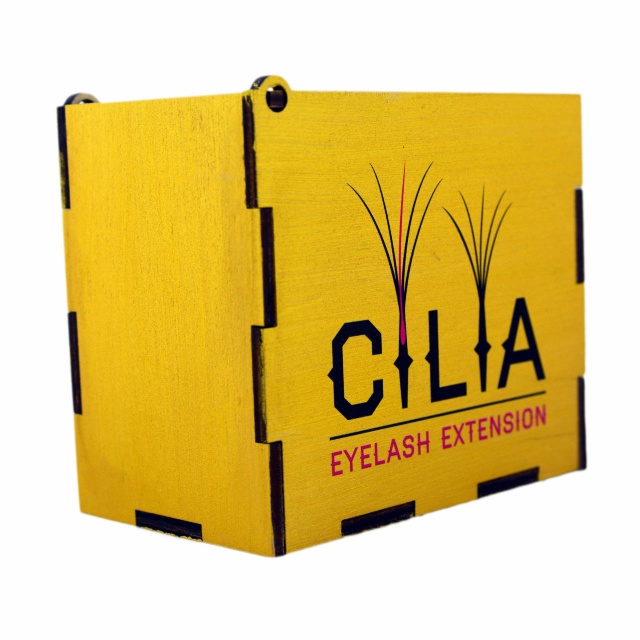 LashBox Для Ресниц Cilia [GOLD] (Лэшбокс С 5 Планшетками)