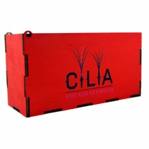 LashBox Для Ресниц Cilia [RED] (Лэшбокс С 10 Планшетками)